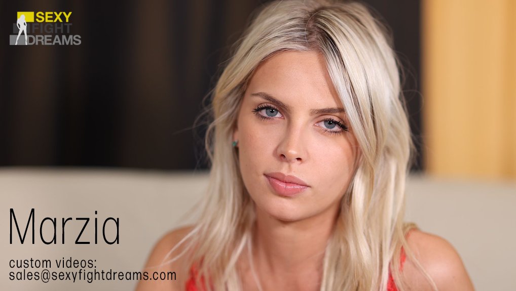 SexyFightDreams (@sexyfightdreams) on Twitter photo Marzia has joined SFD just now!
Start thinking of the perfect script for her... while we are working on her personal page... Email sales@sexyfightdreams.com with your idea! #customvideos #femalewrestling
RT appreciated! Marzia has joined SFD just now!
Start thinking of the perfect script for her... while we are working on her personal page... Email sales@sexyfightdreams.com with your idea! #customvideos #femalewrestling
RT appreciated!