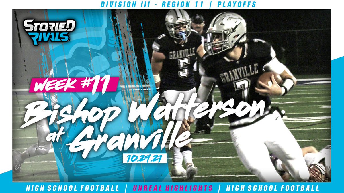 THE BLUE ACES ARE MOVING ON TO ROUND 2! 

Granville's offense got off to a STRONG start to take down Bishop Watterson for the second time this year! 💪

<a href="/DevonHal8/">Devon Haley</a> was unstoppable on the ground with 294 yds and 3 TD's 🔥

FULL VIDEO ⬇️
🎥: youtu.be/tor2q3_I-ZE

<a href="/GV_Blue_Aces/">Granville Athletics</a>
