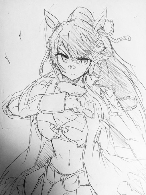 アナログらくがき
#ウマ娘
#ウマ娘プリティーダービー 