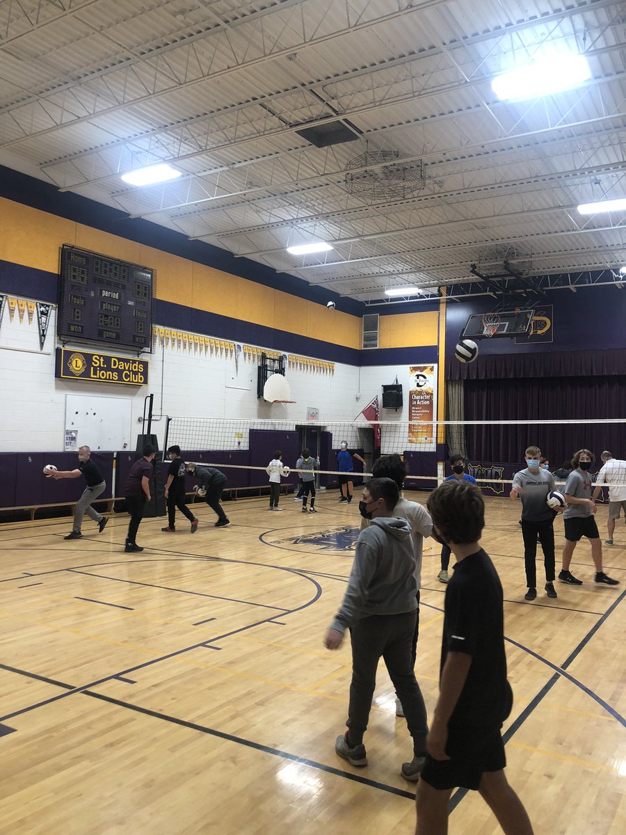 How great to see our gym busy with extra-curricular activities again!!  Go Dragons!!