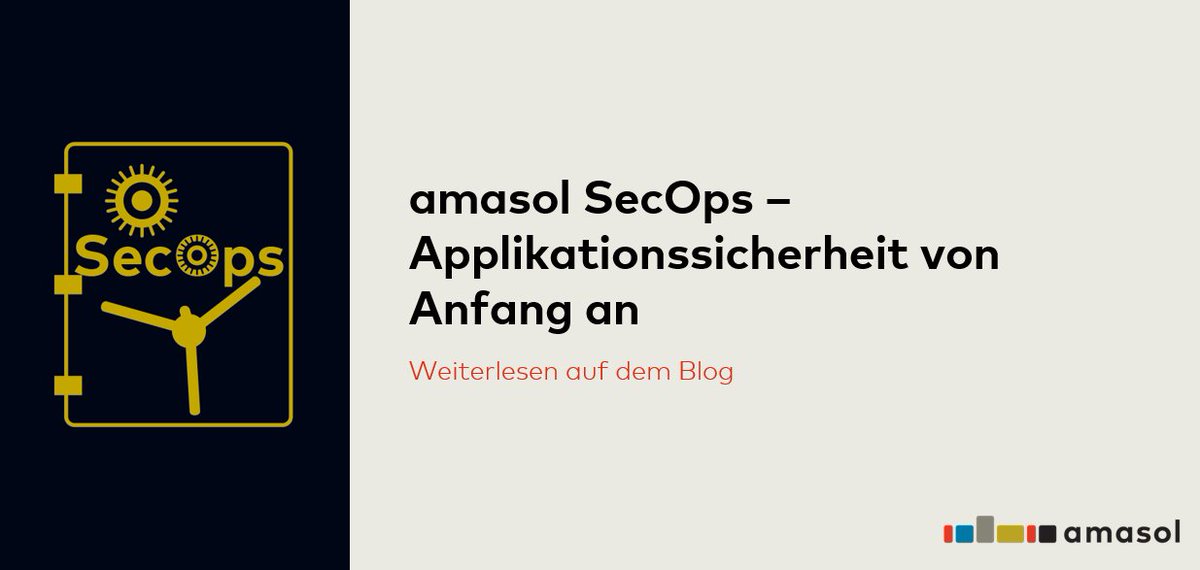 amasol_'s tweet photo. Was haben #SecOps und das römische Reich gemeinsam? 

Nichts denken Sie? Diese Beitragsserie beweist Ihnen das Gegenteil Rückhand Zeigefinger nach rechts https://t.co/ao38obpZNl

#Security #applicationsecurity #DevOps #Dynatrace https://t.co/KNMtbWos2c