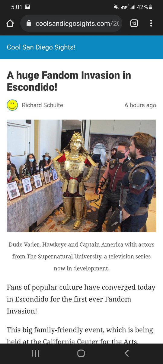 batcap50's tweet photo. Some of the news coverage for our first-ever convention last weekend - @FandomInvasion https://t.co/OEHlmlQi0W