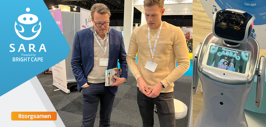 Ook vandaag was het weer een top dag op de Zorg &amp; ICT! En we kregen ook nog eens hooggeëerd bezoek van @constantijnvanoranje-nassau. 👑 

#zorgenict #zorgsamen #zorgrobot