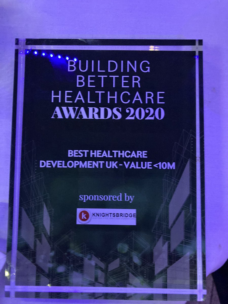 gillingdod's tweet photo. Huge congratulations to all on Team Inspire for bringing home the Best Healthcare Development Award for Humber CAMHS Inspire @BBHAwards @HumberNHSFT #mentalhealthdesign #mentalhealtharchitecture #nhs #hospital #hospitals #camhs #mentalhealth @gillingdodhealth https://t.co/Aom75szPRD