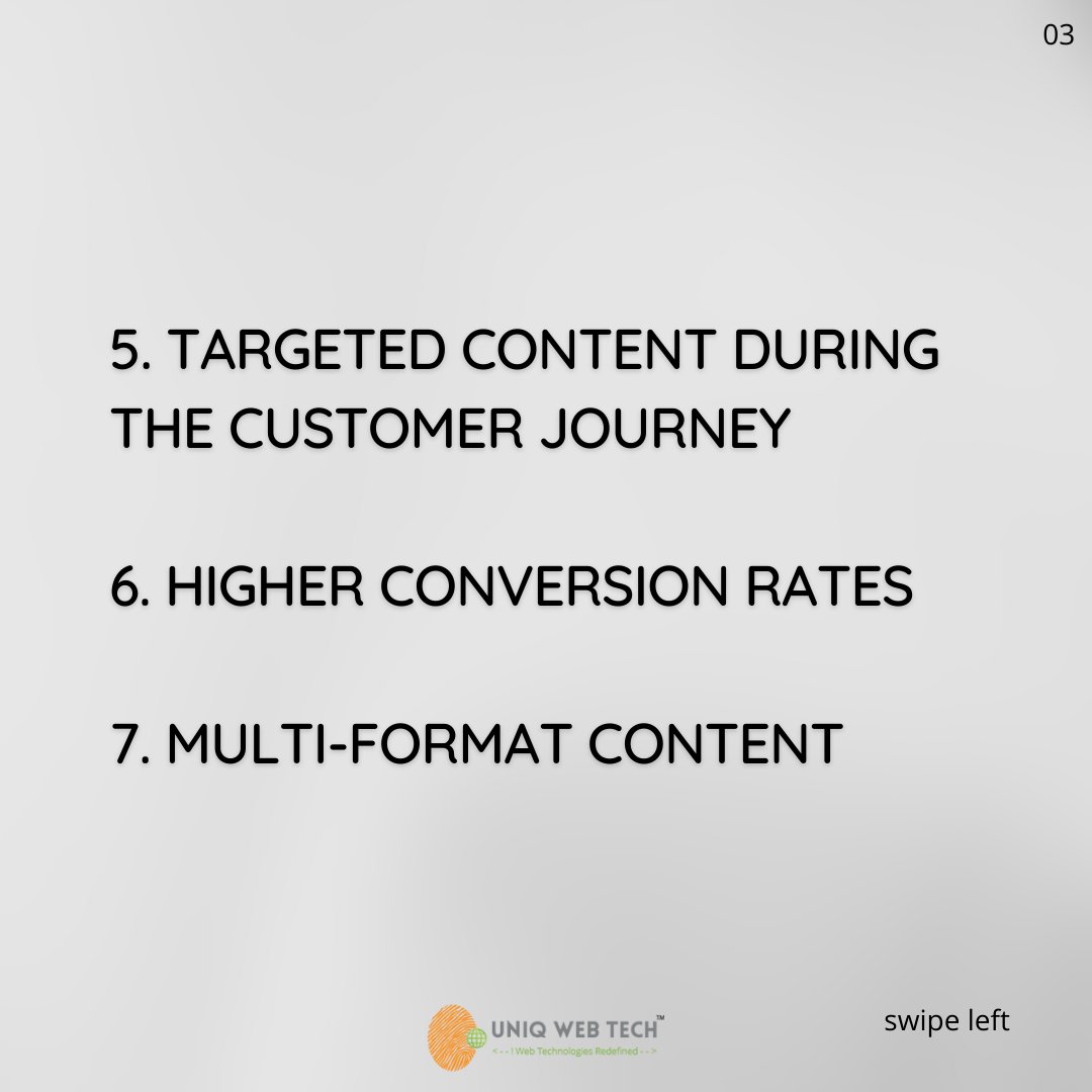 Uniq_webtech's tweet photo. Top 10 business benefits of content marketing:

Content marketing company - https://t.co/OfLeacrOc7

#digitalmarketingagency #SMM #SEO #socialmedia https://t.co/BMU0rEd2wb