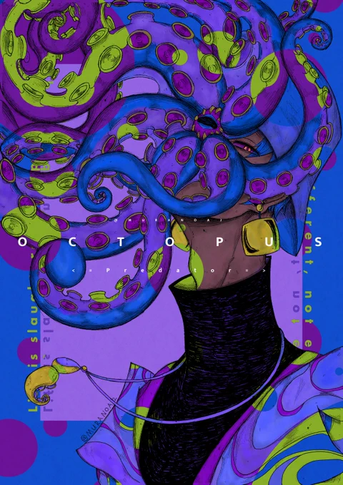 『蛸/octopus』
#MURANOWORK 