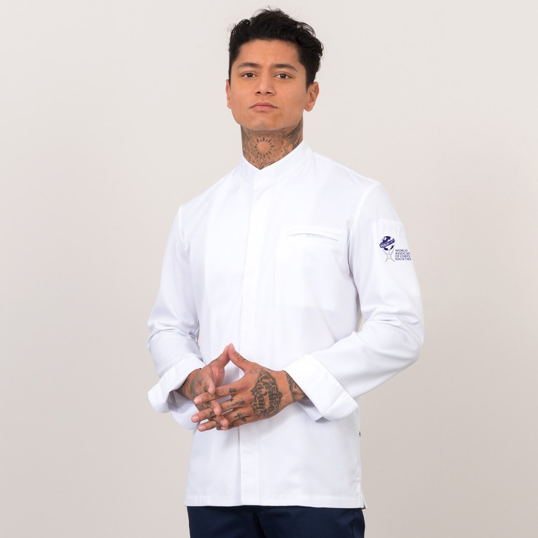 WACSworldchefs's tweet photo. Our new chef jacket is here! We are proud to announce our new line of chef jackets and accessories with our partner, Le Nouveau Chef!
Shop the full clothing collection at https://t.co/UOKkccdAkC π¨βπ³ π©βπ³
π¨π»βπ³@lenouveauchef | #ThisIsWorldchefs #chefjacket #chefapparel https://t.co/TkpHNdpH8w