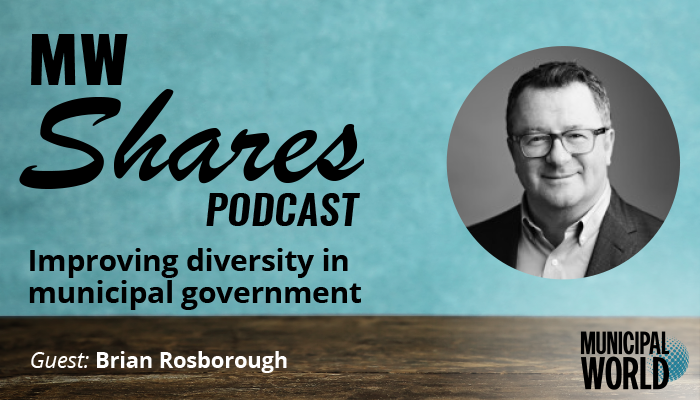 MunicipalWorld's tweet photo. 🎙️ Brian Rosborough, Executive Director of @AMOPolicy, talks to @MWEditor about AMO's "We All Win" initiative and efforts to get more women and racialized Canadians involved in municipal politics. https://t.co/qEXrRwLsA1 #podcast #diversity #localgov https://t.co/WOFFLlqQE7