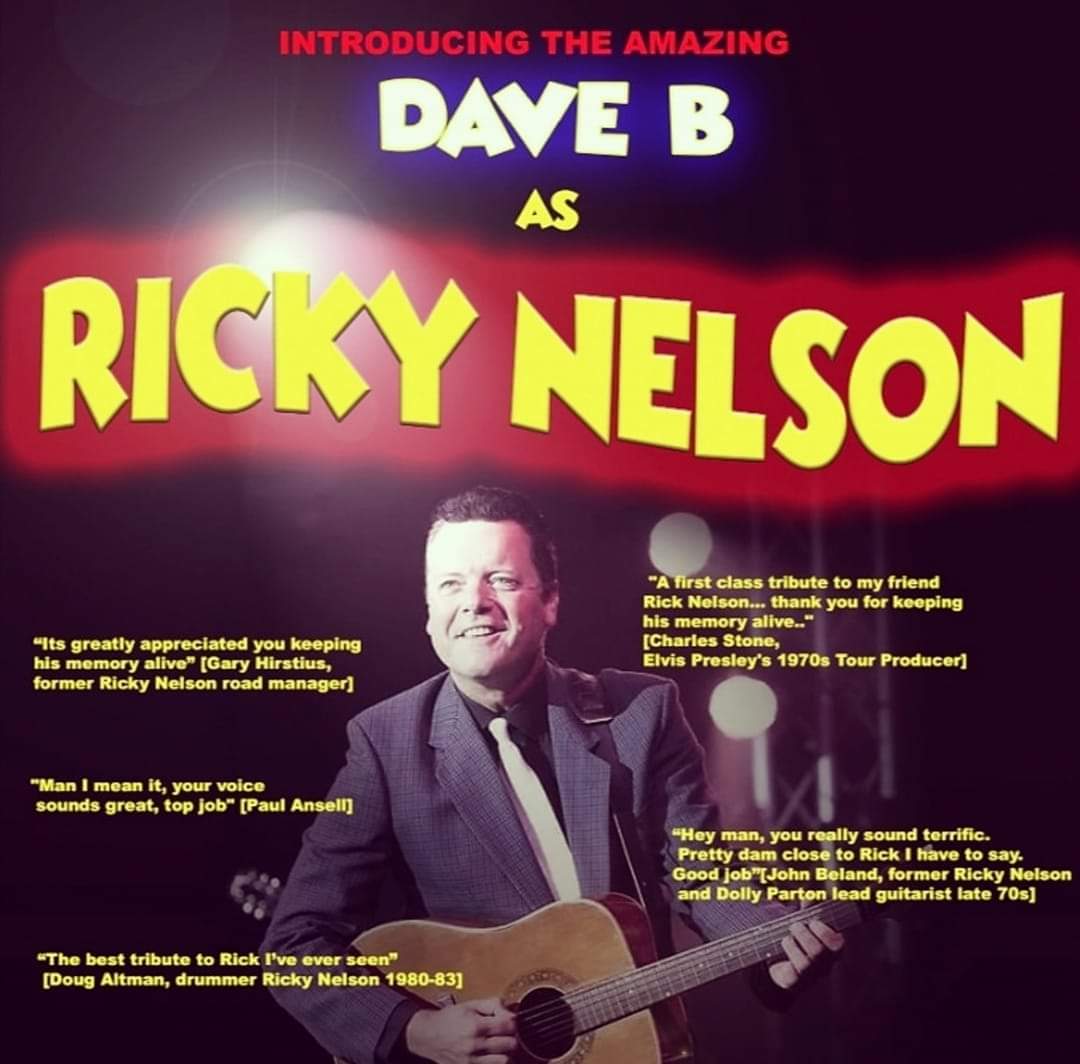 Been blessed by the people in the know. Doesn't get any better than this for me.
#RickyNelson #tribute touring the #uk. #rocknroll #50s #60s Booking now
rickynelsontribute.com
