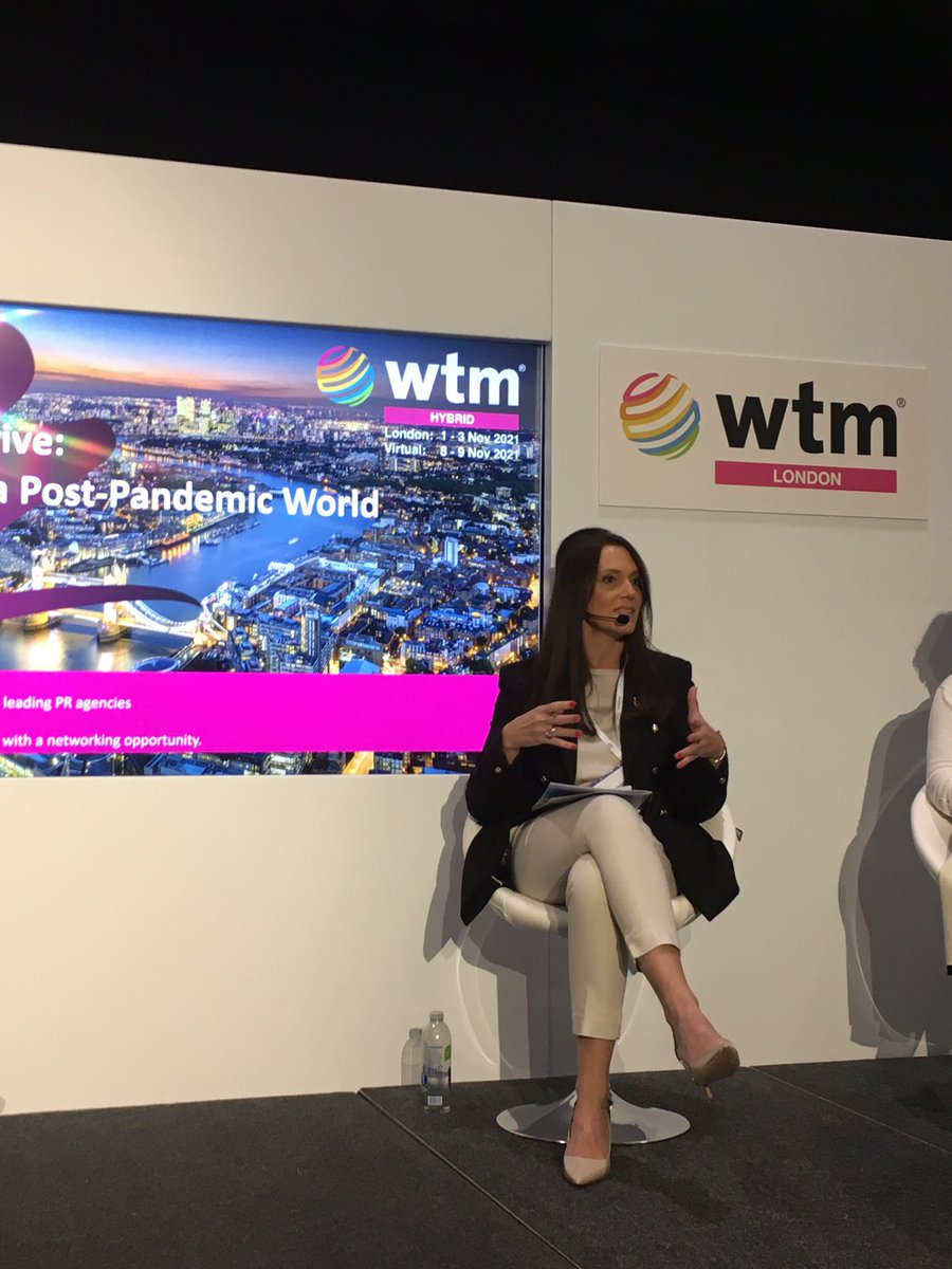 CAMoultrieUK's tweet photo. Sustainability needs to be reframed. As we drive forward, we need to shift the focus to local communities and women empowerment, showcasing how travel and tourism can be a catalyst for change. Thanks for having me @WTM_London. https://t.co/c2DcJlczj3