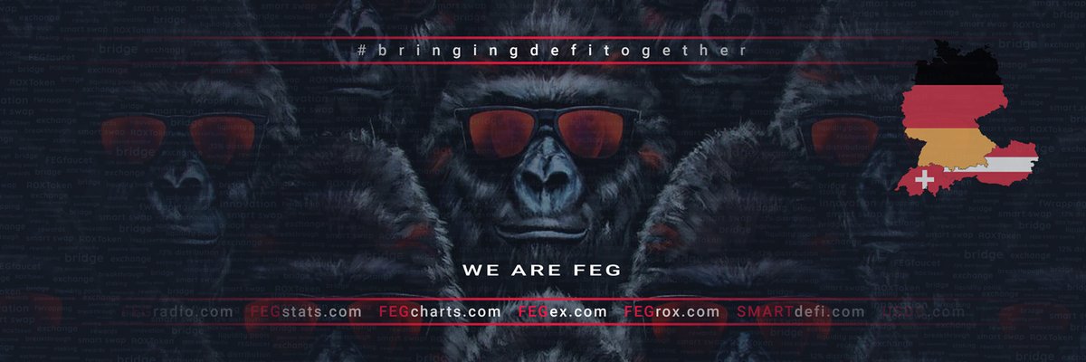 FEGTokenDE_'s tweet photo. "Here we go again"
Willkommen auf dem neuen deutschen Twitter Account. Folgt uns für die neusten Updates und Informationen im deutschen Bereich!
$FEG @FEGtoken https://t.co/FuHLDljhJP