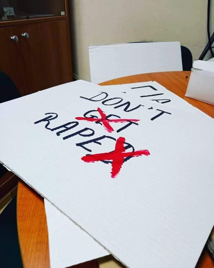 Cpanta94's tweet photo. ❌DON'T G̶E̶T̶ RAPED̶
🔺Καμία μόνη Καμία λιγότερή!🔺
👉Το ερχόμενο Σάββατο 6 Νοεμβρίου θα βρεθούμε στο Μόλο Λεμεσού, στις 16:00 το απόγευμα.
@POGOwomen
#Equality #WomensRights #DontGetRaped #POGOwomen https://t.co/Yv22x1uGDF