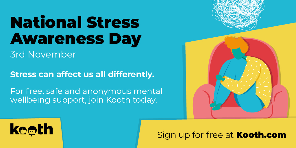 Today marks #StressAwarenessDay! We all experience stress and feelings of anxiety from time to time but, sometimes we all need that little extra support. 🫂 

If you or a friend find yourself struggling - we're here to listen. 🤝 #MentalHealthMatters