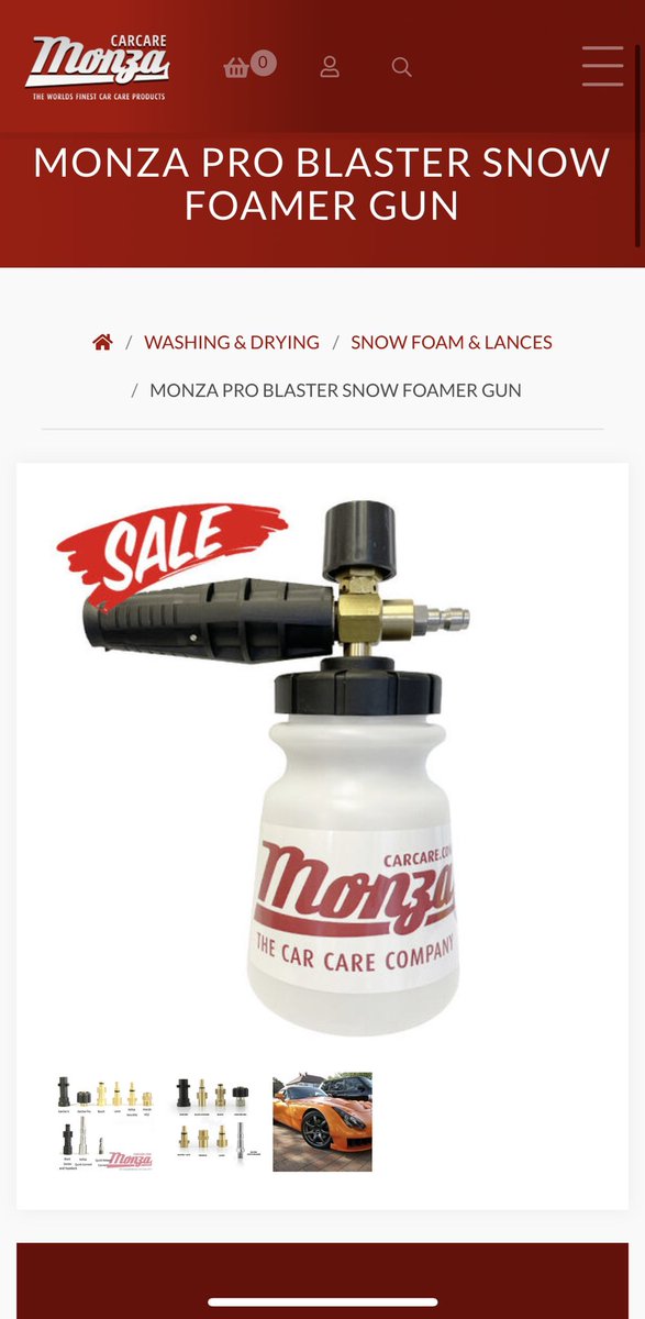 Check out our new snow phone car wash professional wash Lance the great value monzacarcare.com/washing-and-dr…

#monzacarcare #snowfoam #carwash