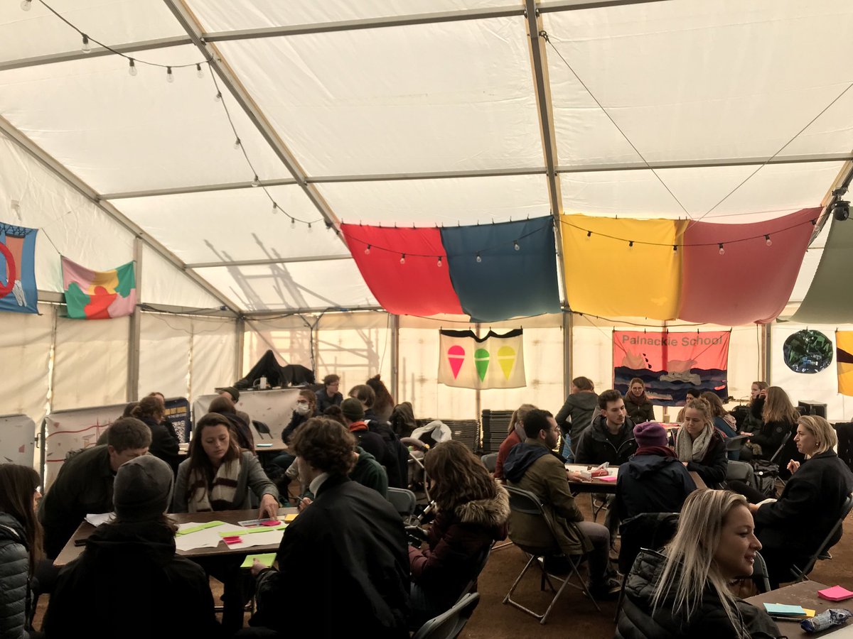 Our event ‘What happens on the climate train doesn’t stay in the climate train’ is happening now in the Landing Hub in Glasgow. #climateaction #railtothecop