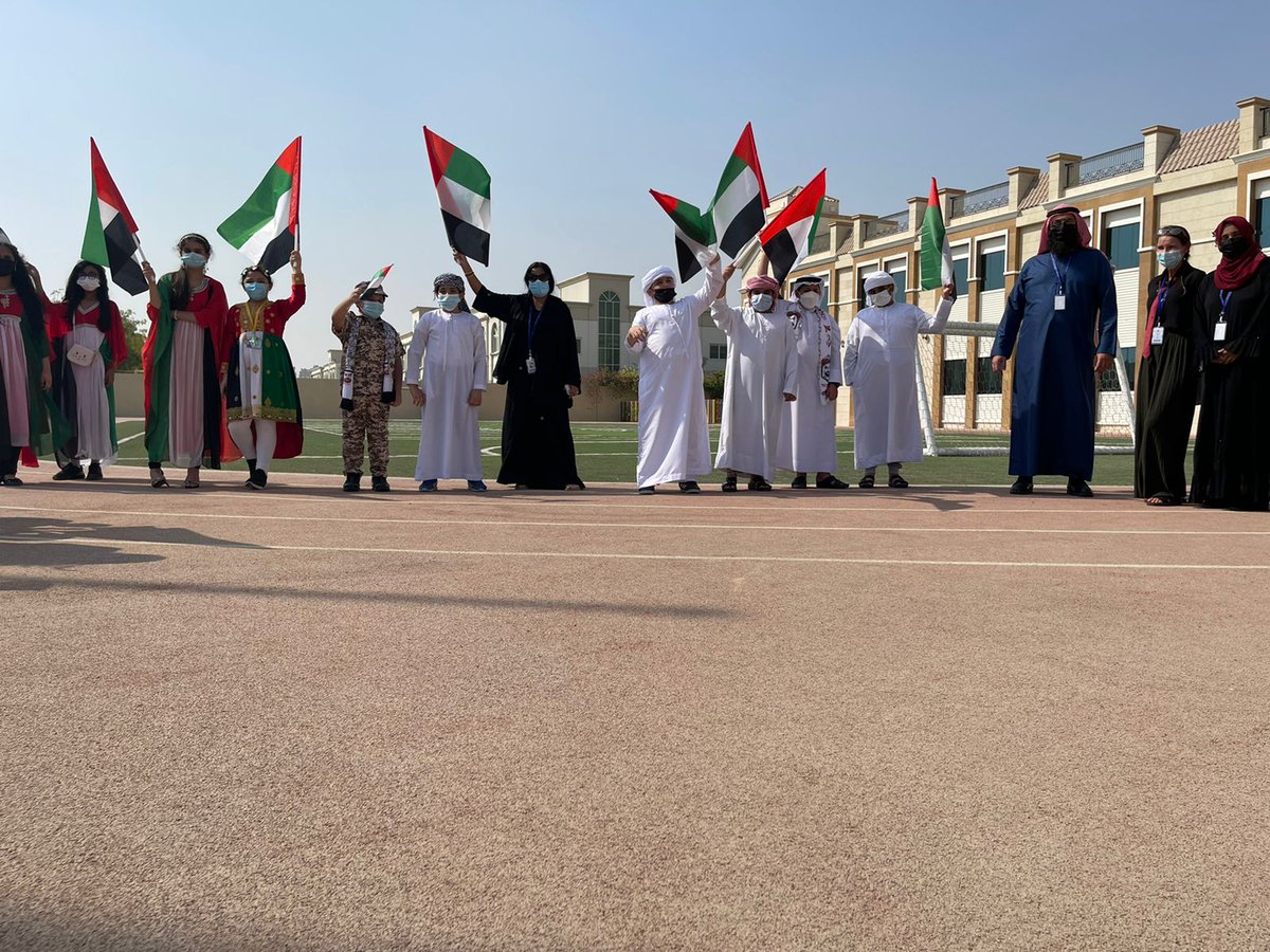 pacebritish's tweet photo. Raise it proud, raise it high!
#paceeducation #pacebritishsharjah #spea #bsme #britishschools #inthistogetherdubai #internationaleducation #sharjah #flag_day https://t.co/oyb5IyIC3b