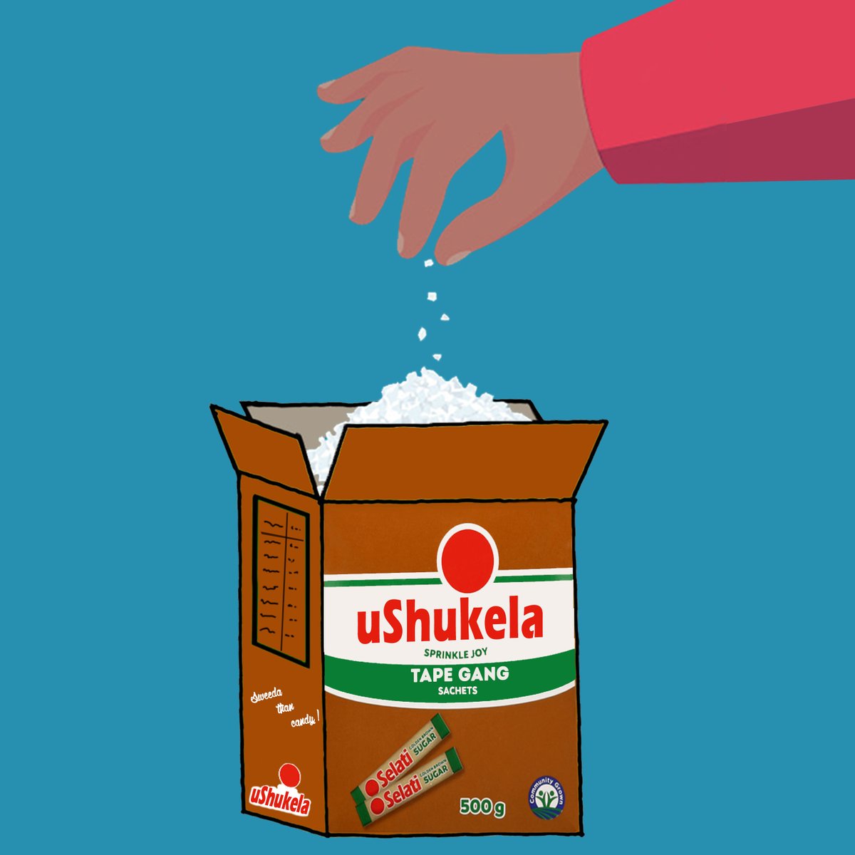 NDBZMND's tweet photo. The words "sweeda than candy" really are a time capsule of South African music and history
like the sweet taste of selati sugar, reminding us life has and will always be sweet.
uShukela drops this Friday, please hit that presave button
 https://t.co/xkTHuRqSr5

Let's rock🔥🔥🔥 https://t.co/EN63CB3GAz