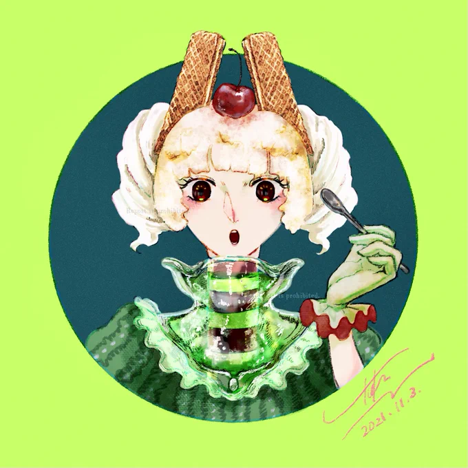 メロンなあの子🍈🍨🍒 