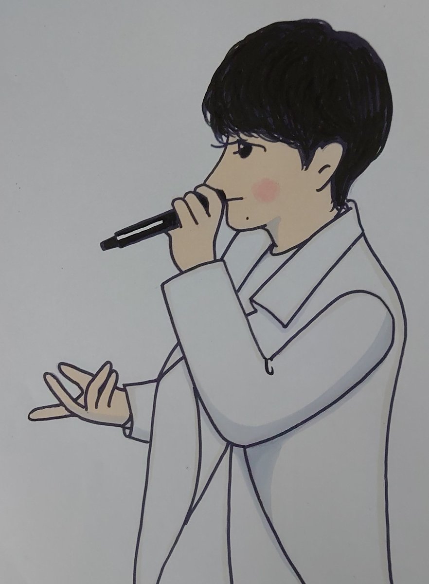 JunichiShishio's tweet photo. ライブなディーン④😊。
#ディーンフジオカ
#DEANFUJIOKA
#PlanB
#dfpb
#似顔絵
@DeanFujioka
@TeamDF819 https://t.co/16YGaA8ON1