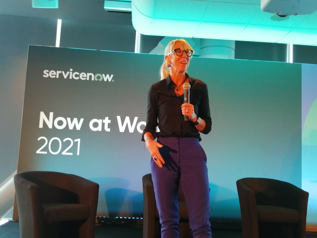 'The source of productivity is enabling people to be themselves.' Thank you Caroline Casey for the powerful session and call to action. #servicenow #Disability #valuable