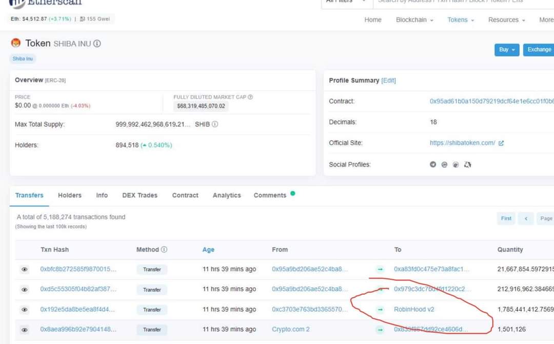 Crypto_BigWhale's tweet image. Does this mean that $SHIB will be listing on @RobinhoodApp?