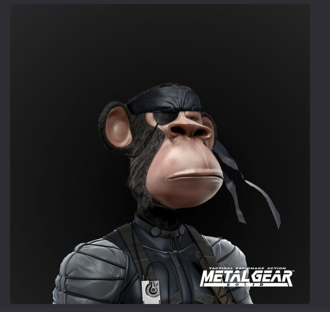 GM 🦍🦍🦍
Which one of you did this?
Metal Gear Hape Snake 🍌🦾