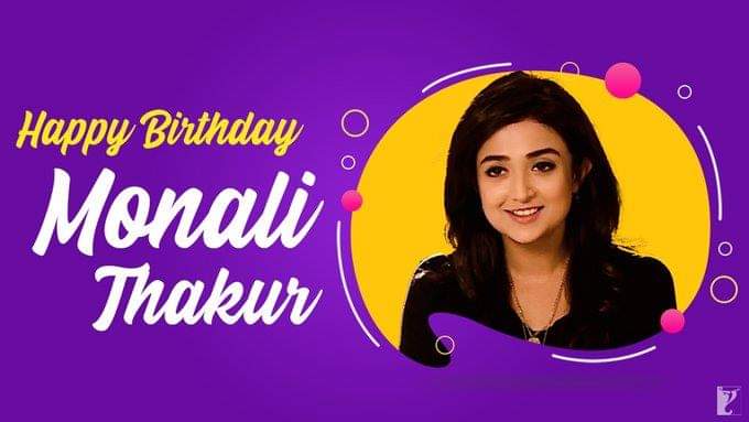 Wishing the melodious singer Monali Thakur a very Happy Birthday! 