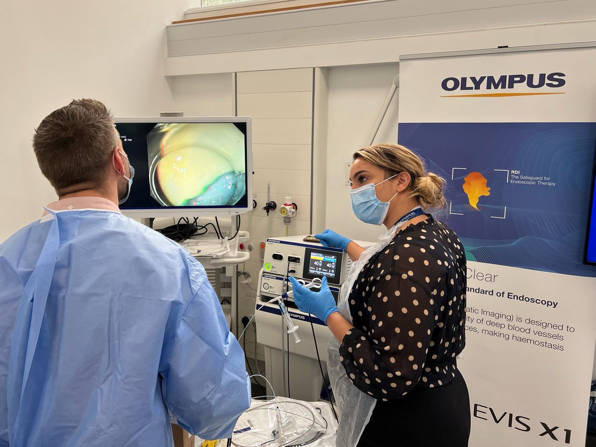 OlympusMedUKIE's tweet photo. #KingsLive2021 is underway, with Olympus as gold sponsors🥇proudly supporting the Endoscopic Submucosal Dissection hands-on with #EVISX1 and our 290 series endoscopes

Find out more online: https://t.co/jNeVuDM7ql https://t.co/e3ib13zDWI