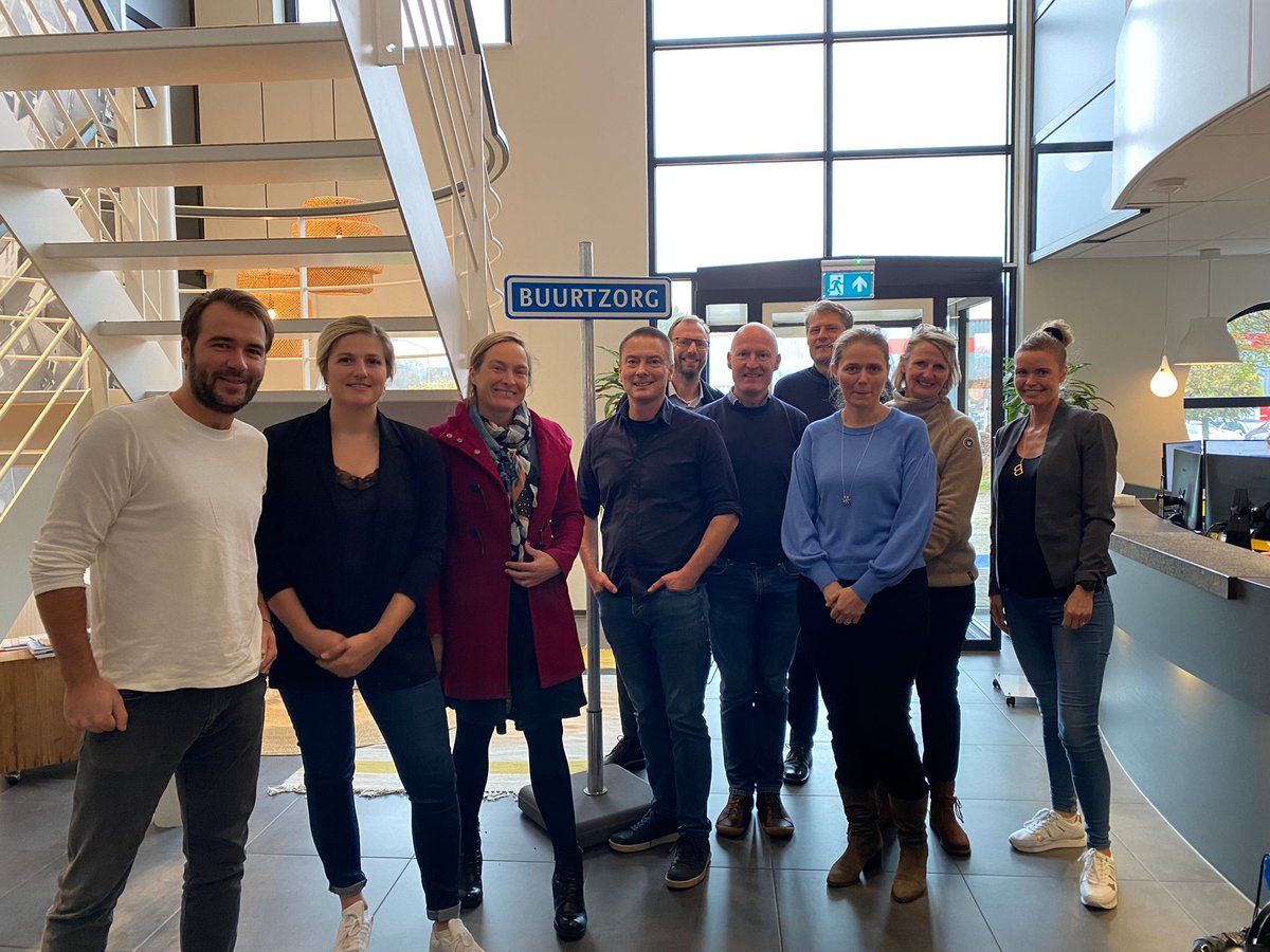 Great to have the group of #Haderslev &amp; #Vive in Almelo for the past two days! Lots of experiences have been shared. Thank you for your visit. #Buurtzorg #Communitycare #Denmark #Teal.
<a href="/Thijsdeblok/">Thijs de Blok</a> <a href="/josdeblok/">Jos de Blok</a> <a href="/gonniekr/">Gonnie Kronenberg</a>