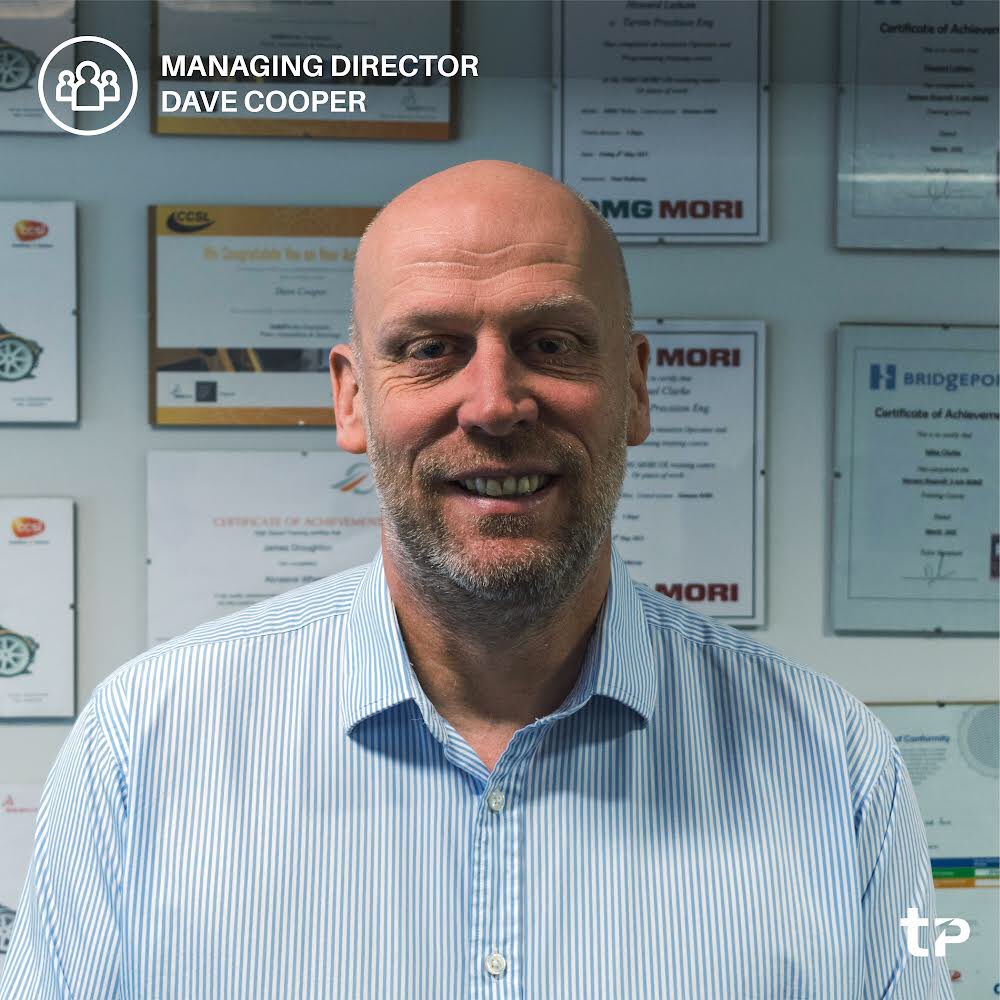 Meet our Managing Director Dave Cooper. From beginnings within a small machining shop, Dave founded Tarvin Precision in 1995. Using his strong skills in management in tandem with real world experience, he transformed the company into the ever-growing CNC Precision business. #cnc