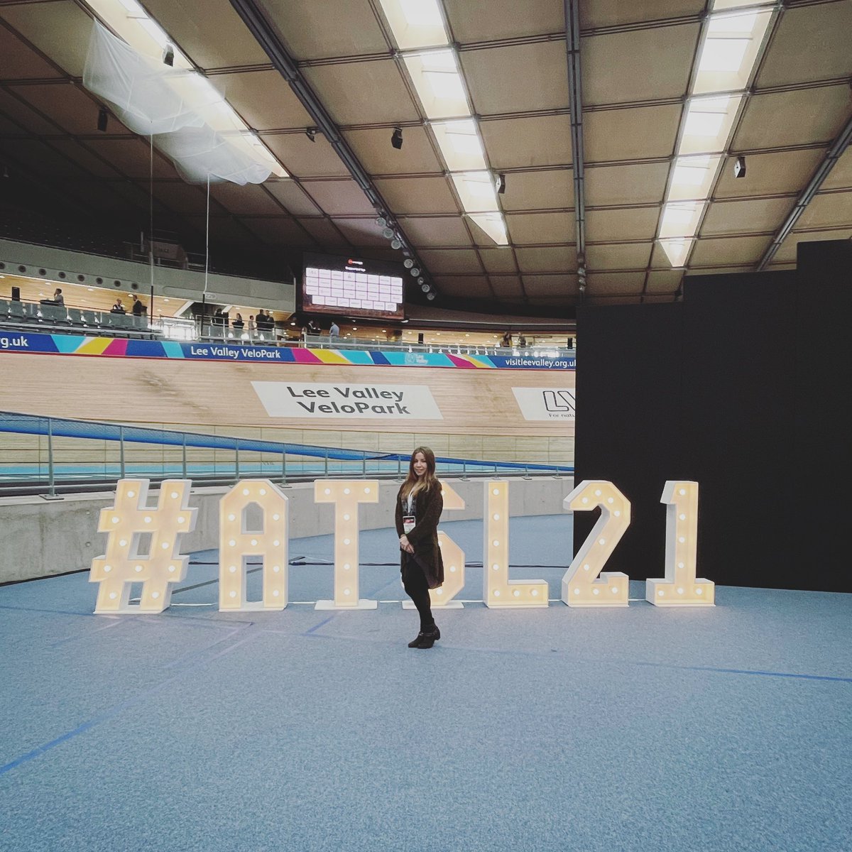 VladainLondon's tweet image. #ATSL21 , the Lee Valley VeloPark definitely has enough space to follow social distancing rules! #adtech #adtechlondon