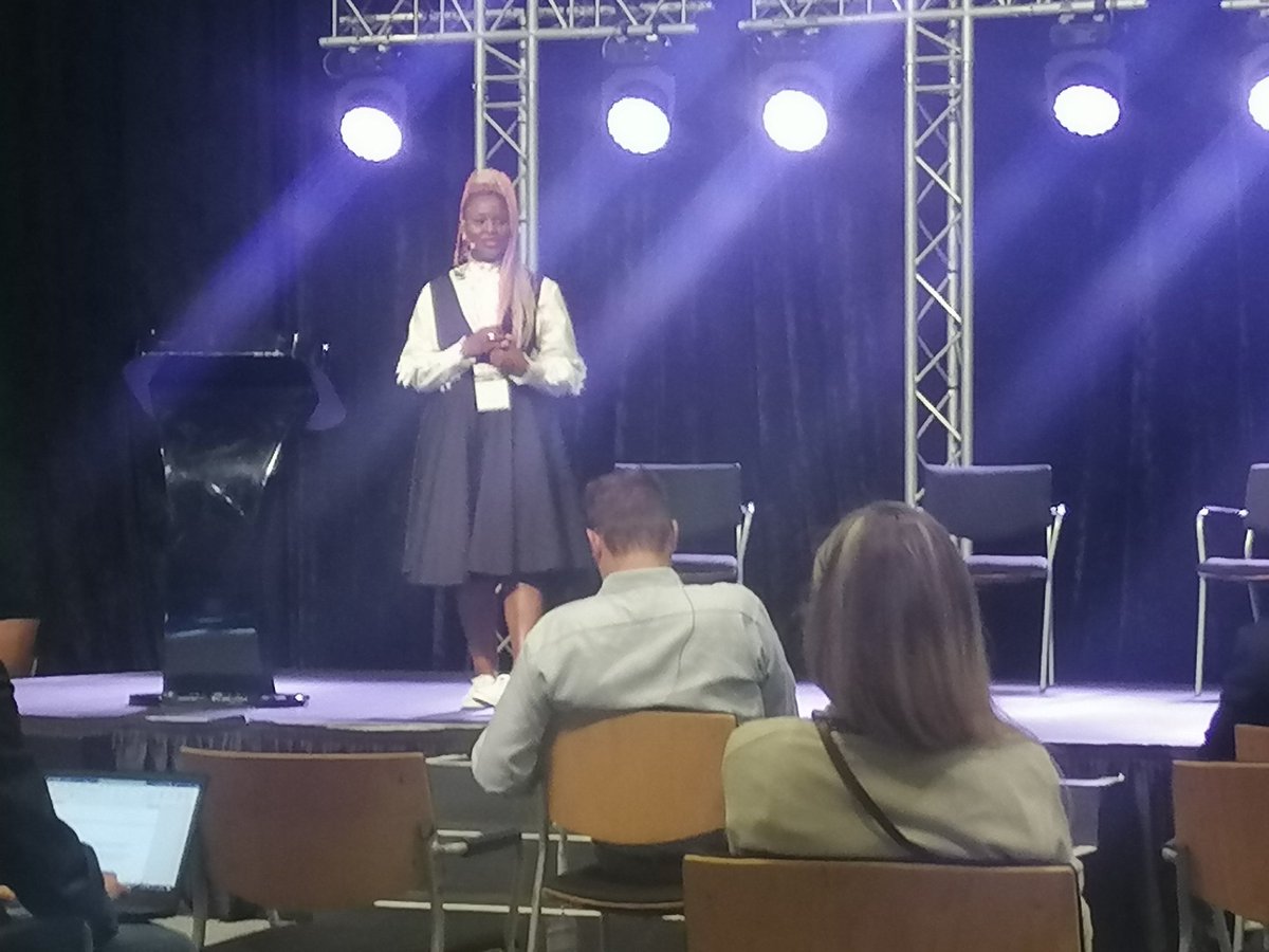 PropertyWheel's tweet photo. Zama Zaca from Tetris SA takes the stage with her keynote, 'Moving from ‘Blah, Blah, Blah’ to ‘Do, Do, Do’ – A Practical Approach for Delivering #FutureWorkspaces that are Sustainable'.
#gbcsaONE #gbcsa2021 #thefutureoftheoffice #commercialrealestate #OfficeSpace https://t.co/fNM4XYUwLV