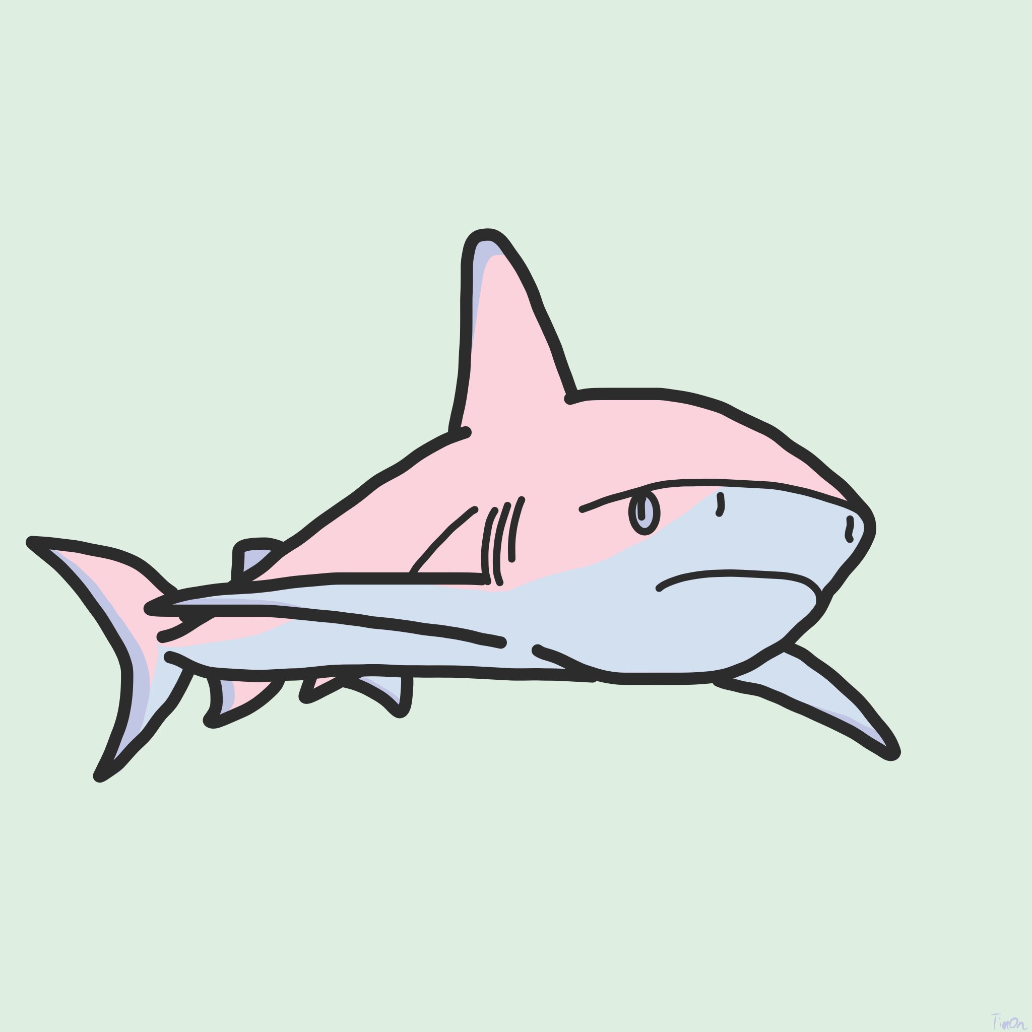 Timon はせ Lineスタンプ Tシャツ販売中 サメシリーズ オグロメジロザメ サメ さめ 鮫 オグロメジロザメ 魚 海の生き物 絵 イラスト Shark Illustration T Co Wtqn8cjtka Twitter