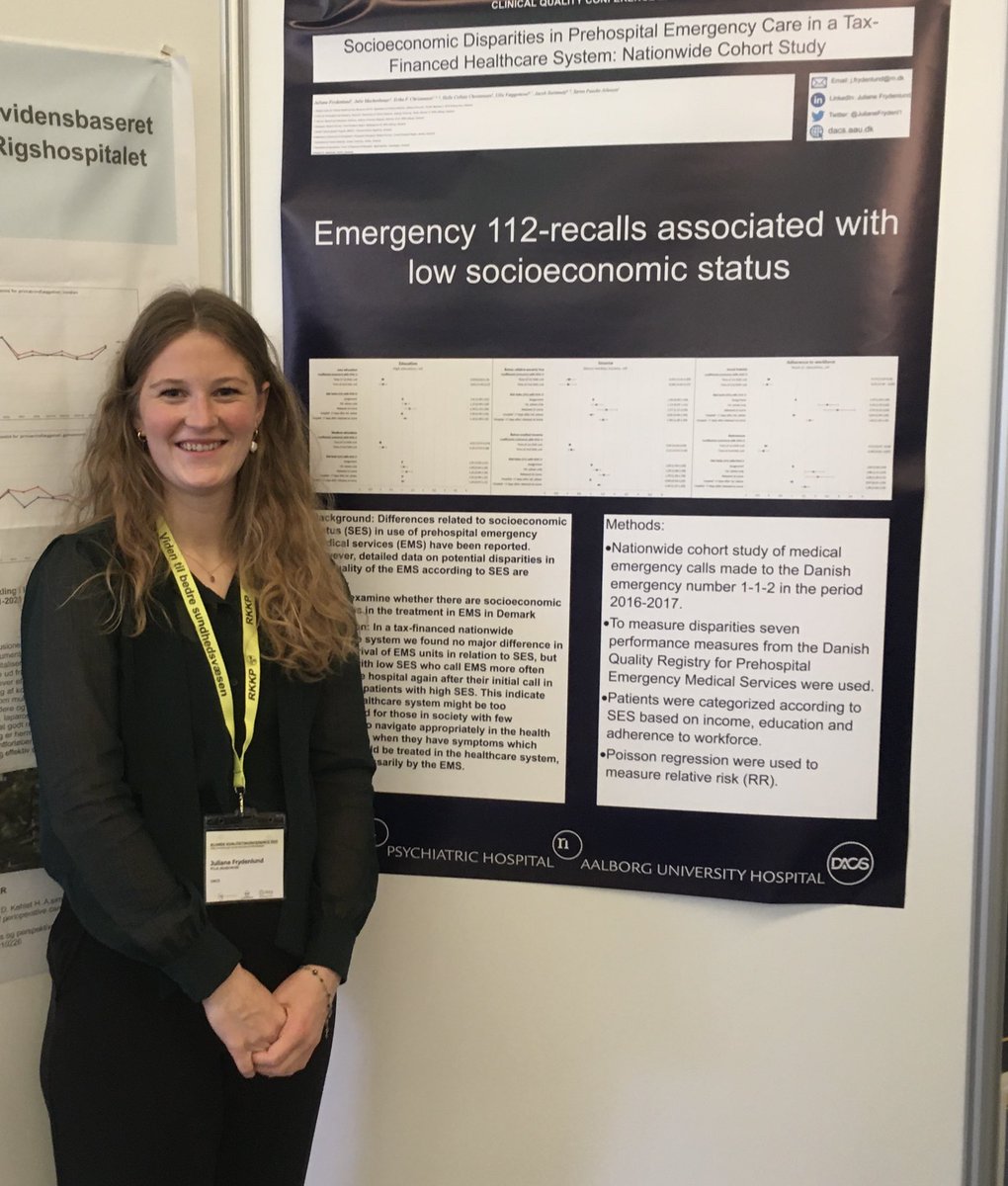 DACS_AAU's tweet photo. Flotte posters på #kvalitetskonference fra @DACS_AAU @RybergLine @JulianeFrydenl1 @AnderssonBrix Johanne Zakarias @SimonGrontved
Tak for muligheden #rkkp #dsks https://t.co/g16UR6sUXZ