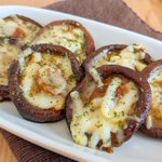 焼いた椎茸とチーズの組み合わせが美味しそう!おつまみにもぴったりそうな椎茸レシピ!
