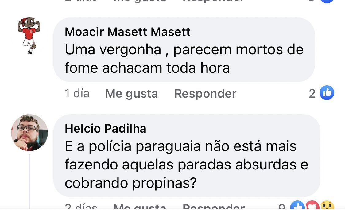 Gimenez_Victor's tweet photo. Si vas a Brasil jamás la policía te molesta. https://t.co/OeI7zsmJFy