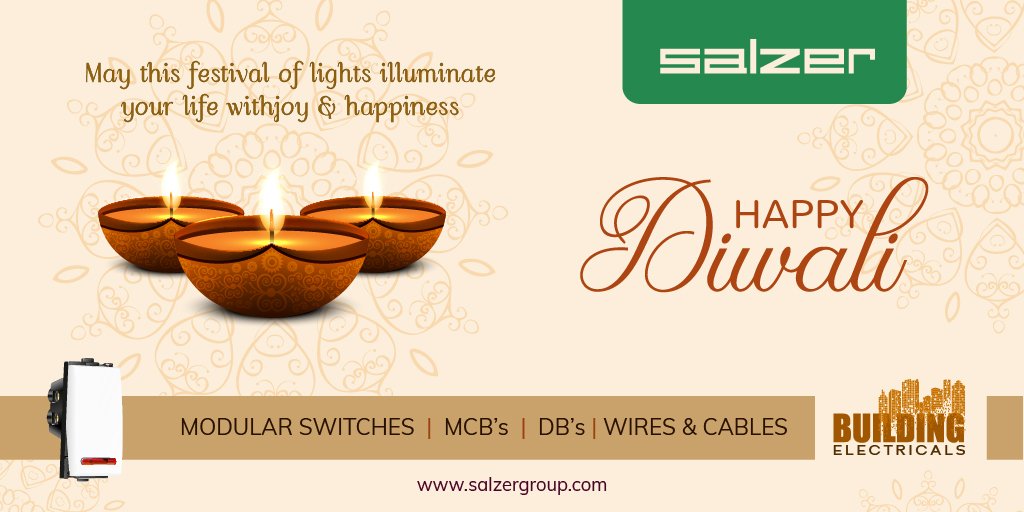 SalzerGroup's tweet photo. Salzer wishes everyone a Crackling Diwali.  May this season bring Good Luck and Happiness. 

#Diwali2021 #HappyDhanteras #Dhanteras2021 #festival #Happiness #joy #Celebrations #salzer #salzerindia https://t.co/axq22ffQu4