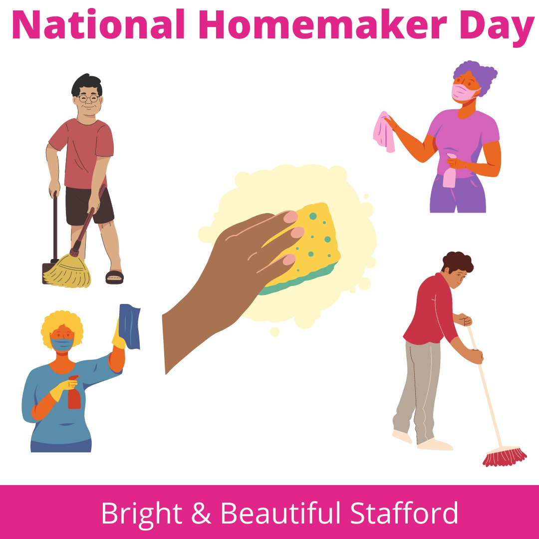 Today is National Homemaker Day, we celebrate the people who keep our households running! This day is devoted to appreciating all labor done in homes including cooking, buying groceries, and carrying out much-needed repairs. #housekeeping #homemakerday