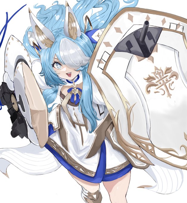 アズールレーン オーディン 」|serumLのイラスト