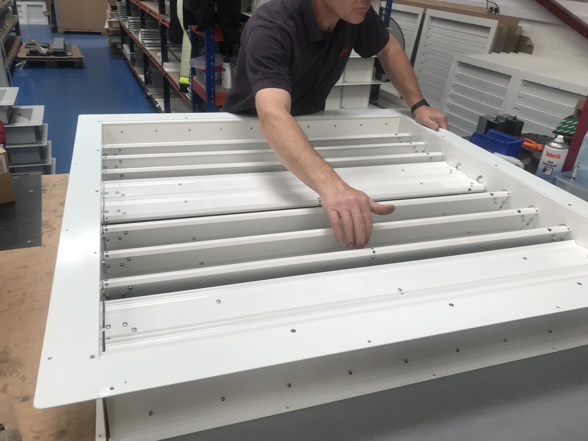 Apreco have been designing, manufacturing and supplying our vents since 1997 and continue to be market leaders in the provision of bespoke and compliant air flow regimes. #healthcareconstruction #hospitalconstruction