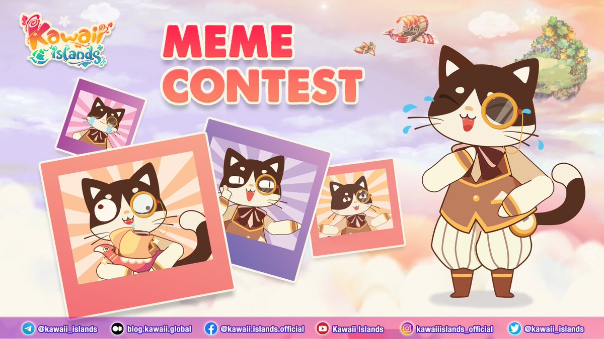 kawaii_islands's tweet photo. 🌈Kawaii Islands Meme/Art contest🥳

📌Post your meme/art on Twitter
📌Collect like/retweet

Win with the total prize of 5,100 KWT and 70,000 MILKY. 

#KWTmemecontest #KWT #MILKY #BSC

More details 👉 https://t.co/Utto8ZmX2e https://t.co/NbhNQ1pDkO