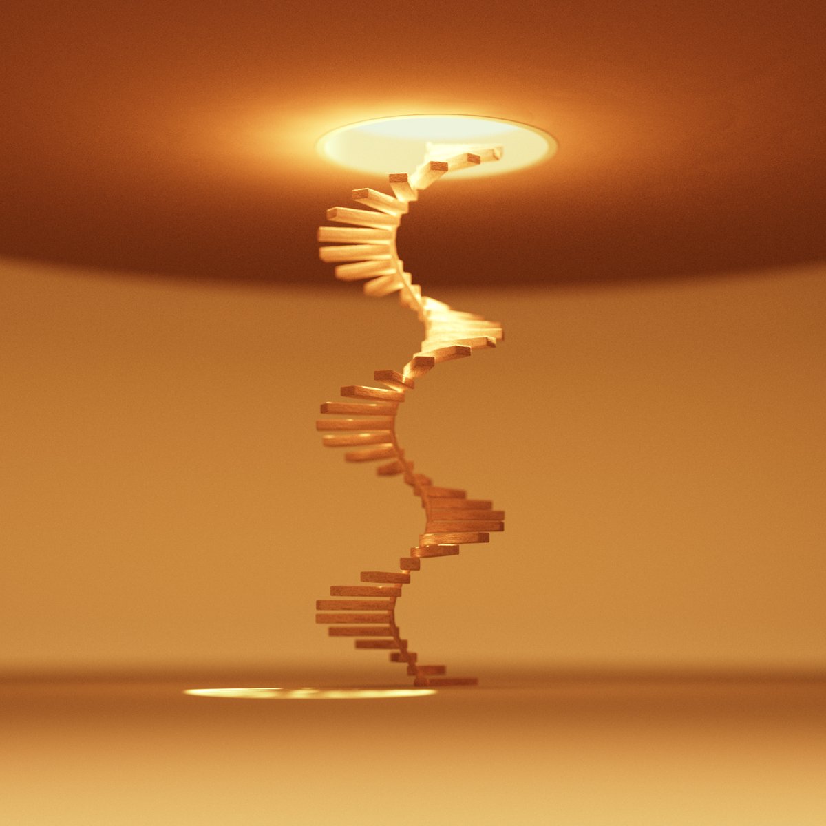 The Stairway #3dart #CGI