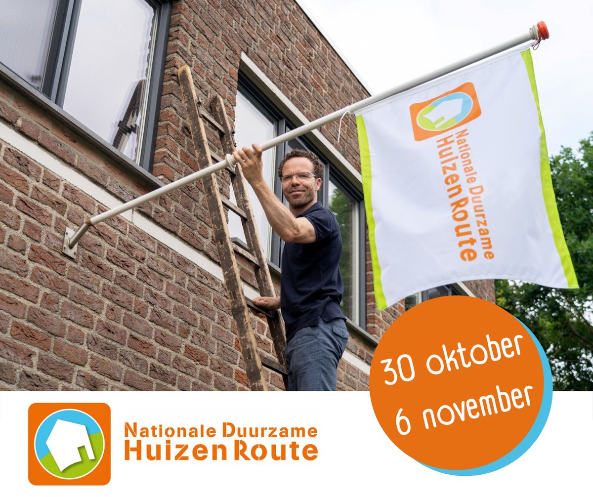 Grip houden op uw energierekening? Laat u tijdens de Nationale Duurzame Huizenroute informeren over energiebesparing en bezoek een duurzaam huis op zaterdag 30 oktober en 6 november. Bekijk de woningen in de buurt op duurzamehuizenroute.nl/steenwijkerland