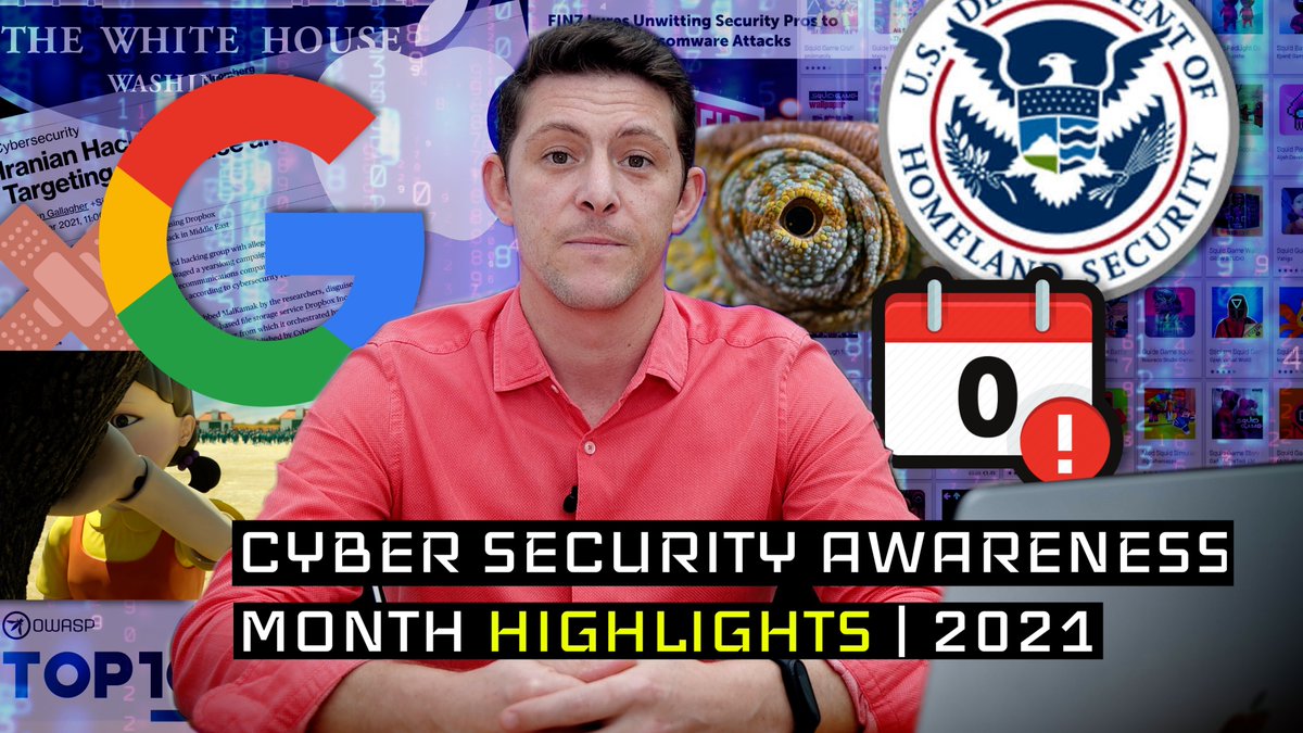 cyber_citadel's tweet photo. Don't forget to watch our run-down of #cybersecurityawarenessmonth 2021 - a one-watch #summary of #threats, #developments and #news in the #cybersecurity industry.

#CyberSecurity #CybersecurityAwarenessMonth #CybersecurityNews 

Video link: https://t.co/run8eVBz9X https://t.co/e9QqiBCM8x
