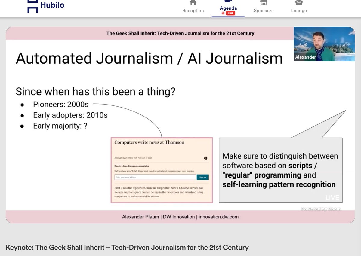 _FIBEP's tweet photo. Kicking off Day 2 is @lxplm from @dw_innovation discussing various new tech that have huge potential for reporters and media managers, like #automatedjournalism. Thanks @globalnewsgroup for sponsoring this session and @soka1605 for moderating!
We love all this #geek stuff! https://t.co/Yvmvkl5k0e