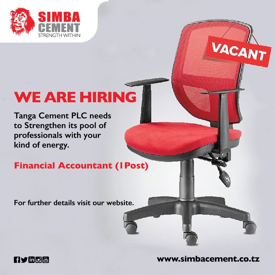 simbacement's tweet photo. Having a dream of working with the best in East Africa?
Join the Winning Team, visit our website.
#Simbacement
#TeamSimba
#Strengthwithin
#Tangacementplc
#Simbaimara
#Simbabora
#Simbabarabara https://t.co/j5BJHvfnt4