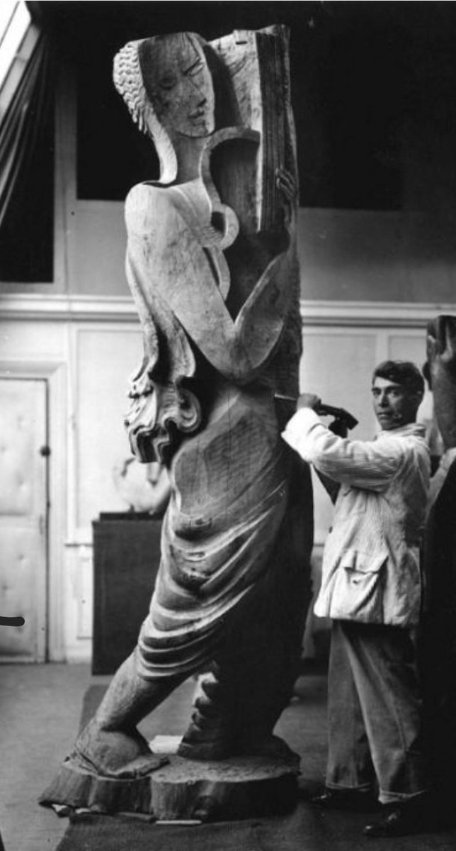 PSSAtweets's tweet image. SOON in OUR SERIES of online TALKS #discoveringwomensculptors HEAR 'Mary Spencer Watson: Purbeck sculptor' by @LandmarkHistory Tuesday 16 Nov LEARN how she spent three months in the Paris studio of sculptor Ossip Zadkine in 1937 BOOK 👉  eventbrite.co.uk/e/discovering-… #FreeforMembers