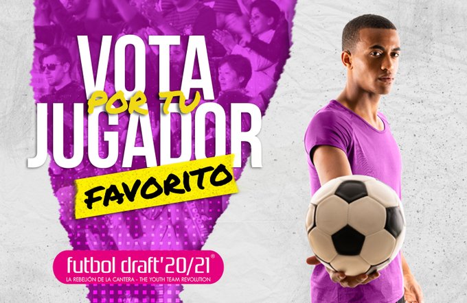 futboldraft's tweet photo. ¡Así va la votación del #PremioDelPúblico de @futboldraft en categoría masculina!

1 - Ivan Azon 👉 20,6%

2 - @JoseFontan4 👉 17,9%

3 - @ismaelcasas01 👉 15%

4 - Rubén Pulido 👉 13,4%

5 - @rodrisanchez_10 👉 4,5%

🗳️ Votar (hasta el 14 de noviembre): https://t.co/eUfqwerqyi https://t.co/3ysR4poGh9