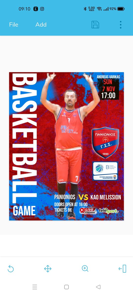 PanioniosGSS's tweet photo. #panionios #hellenicbc #basketball #bmen #GameDay https://t.co/KsrMs0TAiQ