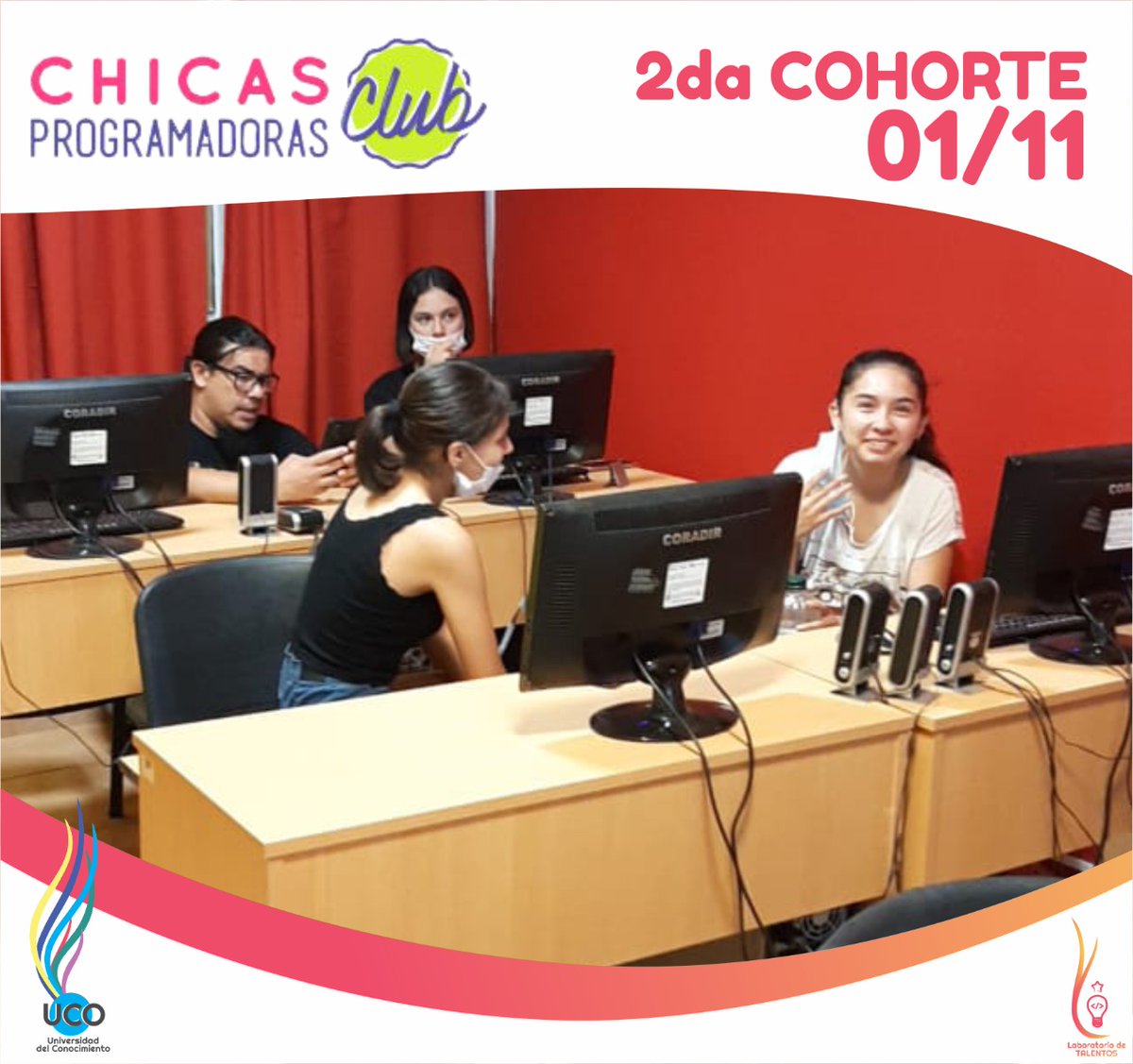 u_conocimiento's tweet photo. Gracias a todas las #ChicasProgramadoras que participaron de la Segunda Cohorte!
Para más info de este trayecto y más te invitamos a visitar nuestra web: https://t.co/bK3RtnD2lP https://t.co/biSmYJRhZq